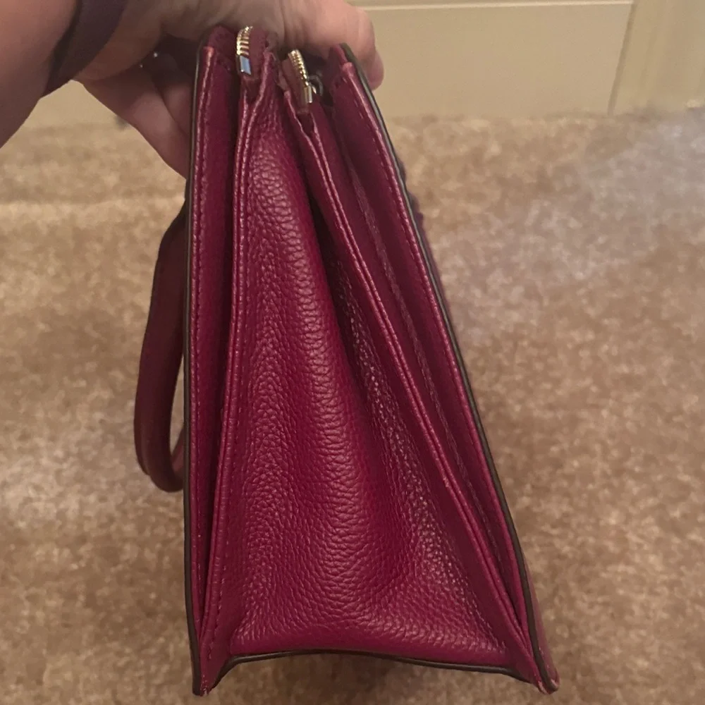 kate spade New York Berry Pebbled Leather Satchel